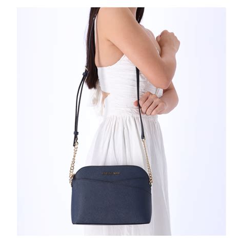 michael kors jet set dome item crossbody